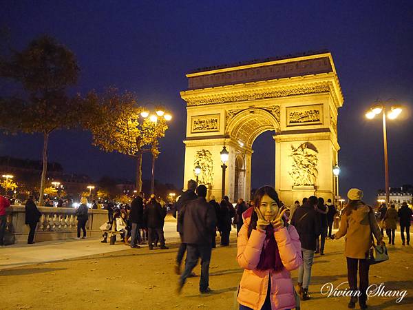 凱旋門(Arc de triomphe de l'Étoile)