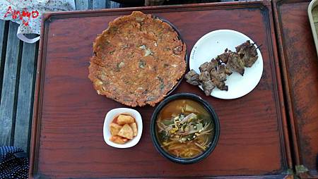韓國民俗村餐點