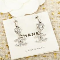 シャネル ピアス ハート&ダブルCモチーフ クリスタル付き シャネル ピアス ハート&ダブルCモチーフ クリスタル付き