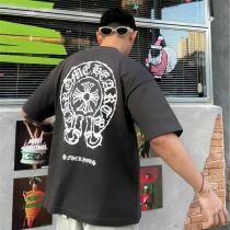 CHROME HEARTS Tシャツ アーチロゴクロス ペ CHROME HEARTS Tシャツ アーチロゴクロス ペ