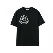 MONCLER Tシャツ メンズ おもしろロゴ ユニークプリ