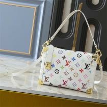 ルイヴィトン ハンドバッグ ホワイト カラフルモノグラム ゴ