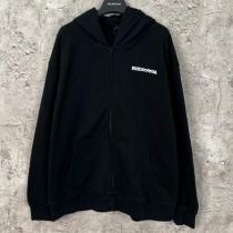 BALENCIAGA ジャケット ブラック ロゴ大きめ シン