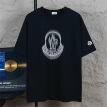 モンクレール 半袖tシャツ ロゴプリント スポーティ カジュ