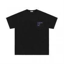 ロエベ Tシャツ ブラック「L」モチーフ ロゴ入り 上品なコ ロエベ Tシャツ ブラック「L」モチーフ ロゴ入り 上品なコ