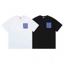 人気新作 ロエベ 半袖Tシャツ 偽ポケット刺繍 シンプル カ