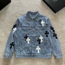 CHROME HEARTS ジャケット デニム クロスランダ CHROME HEARTS ジャケット デニム クロスランダ