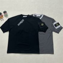 ストーンアイランド Tシャツ ロゴ アームバンド コットン素