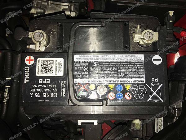 【台北】SKODA斯柯達 Fabia(NEW) 1.2 TSI Style 2015年 汽車電瓶 原廠 MOLL莫爾 EFB 59AH 640A(EN) 更換 德製VARTA華達 EFB D53 60AH 560A(EN) 【到府更換】