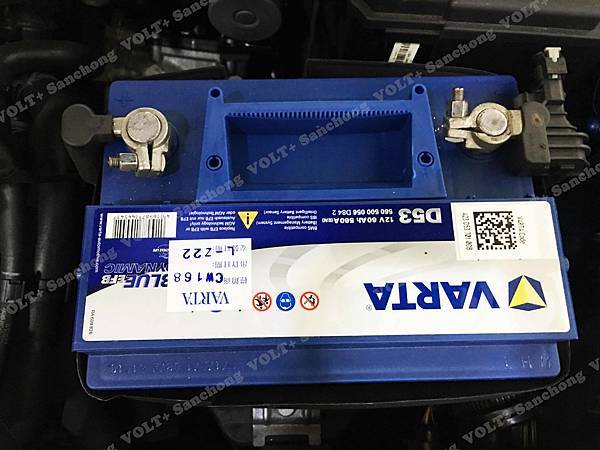【台北】SKODA斯柯達 Rapid Spaceback 1.4 TSI Style 2016年 汽車電瓶 原廠 MOLL莫爾 EFB 59AH 640A(EN) 更換 德製VARTA華達 EFB D53 60AH 560A(EN)