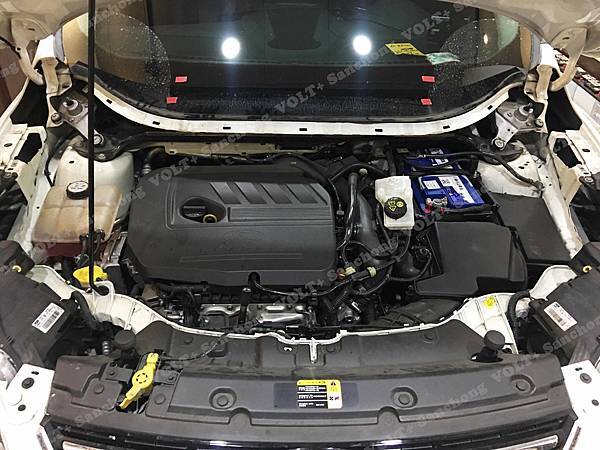 【台北】FORD福特 KUGA 1.5 ECOBOOST 2015年 汽車電瓶 原廠 VARTA華達 EFB 75AH 700A(EN) 更換 德製VARTA華達 EFB E46 75AH 730A(EN)