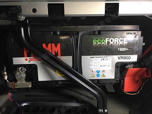 【台北】BMW寶馬 3-Series GT 320i F34 2013年 原廠電瓶 奧地利製Banner AGM 90AH 900A(EN) 更換 汽車電池 義大利製FIAMM非凡 AGM VR900 90AH 900A(EN)