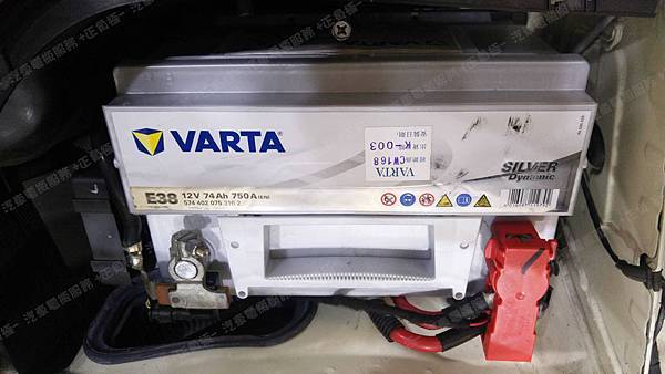 【台北】BMW MINI寶馬迷你 CLUB MAN R55 2013年 原車電瓶 台製YUASA湯淺 54801-CMF 50AH 450A 更換 汽車電池 德國VARTA華達 德國廠 銀合金 E38 74AH 750A(EN)