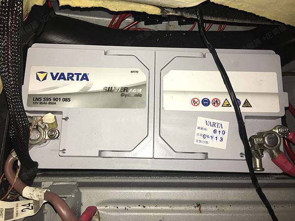 【台北】MERCEDES BENZ賓士 R-Class R350 CDI 柴油版 W251 2012年 原廠電瓶 BENZ AGM 95AH 850A(EN) 更換 汽車電池 德國VARTA華達 韓國廠 AGM LN5 595901085 95AH 850A(EN)