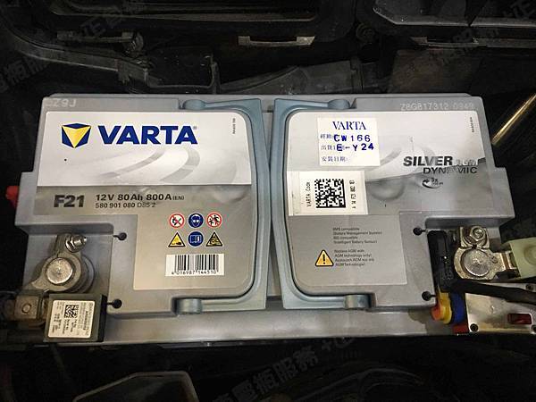 【台北】MERCEDES BENZ賓士 GLK-Class GLK220 CDI 4MATIC 柴油版 X204 2013年 原廠電瓶 德製VARTA華達 AGM 80AH 800A(EN) 更換 汽車電池 德國VARTA華達 德國廠 AGM F21 80AH 800A(EN)