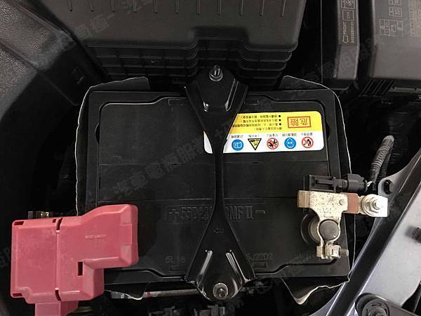 【台北】LUXGEN納智捷 S5 Turbo ECO Hyper 2.0T 2016年 原廠電瓶 台製YUASA湯淺 55D23R-CMF 60AH 400A 更換 汽車電池 德國VARTA華達 EFB Q85R/115D23R 70AH 660A