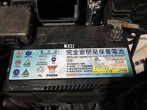 【台北】HYUNDAI現代 SantaFe 2.2 CRDi 柴油版 2015年 原車電瓶 台製YUASA湯淺 95D31L-SMF 80AH 565A 更換 汽車電池 韓製SEBANG世邦 EFB T110L 95AH 900A 【到府更換】