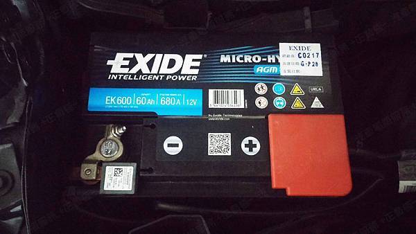 【台北】MERCEDES BENZ賓士 C-Class Estate C200 S204 2011年 原廠電瓶 德製VARTA華達 AGM 60AH 680A(EN) 更換 汽車電池 法製EXIDE埃克塞德 AGM EK600 60AH 680A(EN) 【外出更換】