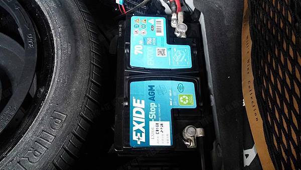 【台北】MERCEDES BENZ賓士 CLS-Class CLS350 W219 2005年 原廠電瓶 BENZ AGM 70AH 760A(EN) 更換 汽車電池 法製EXIDE埃克塞德 AGM EK700 70AH 760A(EN)