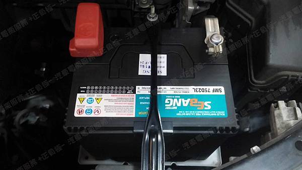 【台北】TOYOTA豐田 CAMRY 2.0 E 2012年 原車電瓶 台製GS統力 55D23L-MFZ 60AH 356A 更換 汽車電池 韓製SEBANG世邦 75D23L 65AH 580A