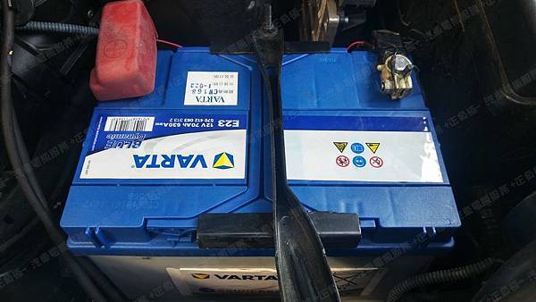 【台北】TOYOTA豐田 SIENNA 2015年 汽車電瓶 原廠 美製EXIDE埃克塞德 S24R-7MF 70AH 700A 更換 德製VARTA華達 銀合金 E23 70AH 630A(EN) 【外出更換】