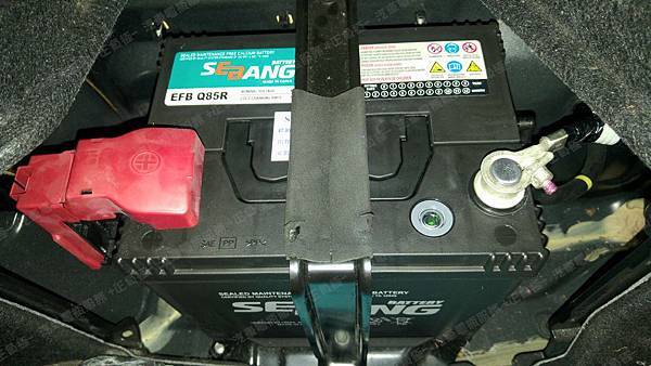【台北】TOYOTA豐田 CAMRY 2.5 Hybrid 油電版 2012年 汽車電瓶 原廠 日製Panasonic國際 D23 51AH 356A(EN) 更換 韓製SEBANG世邦 EFB Q85R 65AH 700A 有排氣孔設計