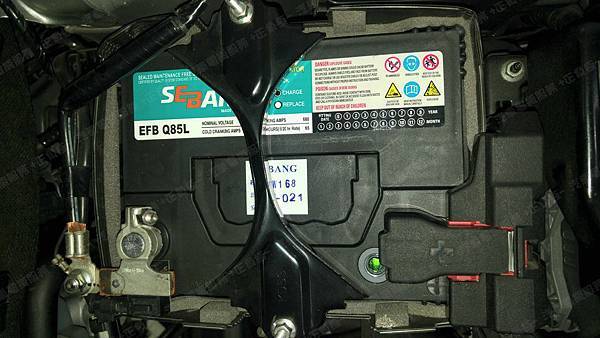 【台北】MAZDA馬自達 MAZDA3 4D 2015年 汽車電瓶 原廠 日製GS YUASA EFB Q85 52AH 550A 更換 韓製SEBANG世邦 EFB Q85L 65AH 700A