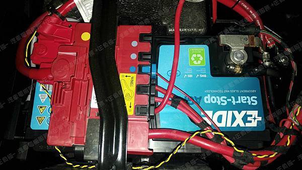 【台北】BMW寶馬 X1 Drive20d 柴油版 E84 2014年 汽車電瓶 原廠 德製VARTA華達 AGM 80AH 800A(EN) 更換 法製EXIDE埃克塞德 AGM EK800 80AH 800A(EN)