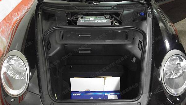 【台北】PORSCHE保時捷 Carrera 911 Targa 997型 2007年 汽車電瓶 原車 法製EXIDE埃克塞德 EA1000 100AH 900A(EN) 更換 法製EXIDE埃克塞德 碳合金 EA1000 100AH 900A(EN) 【到府安裝】
