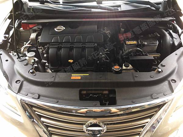 【台北】NISSAN裕隆 Super Sentra 1.8 2015年 汽車電瓶 原廠 台製YUASA湯淺 46B24L-MF 加水式 45AH 295A 更換 韓製SEBANG世邦 EFB N55L 55AH 600A