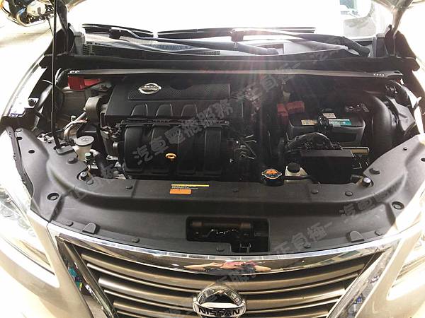 【台北】NISSAN裕隆 Super Sentra 1.8 2015年 汽車電瓶 原廠 台製YUASA湯淺 46B24L-MF 加水式 45AH 295A 更換 韓製SEBANG世邦 EFB N55L 55AH 600A