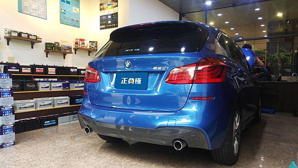 【台北】BMW寶馬 2-Series Active Tourer 220i F45 2015年 汽車電瓶 原廠 德製VARTA華達 AGM 80AH 800A(EN) 更換 法製EXIDE埃克塞德 AGM EK800 80AH 800A(EN)