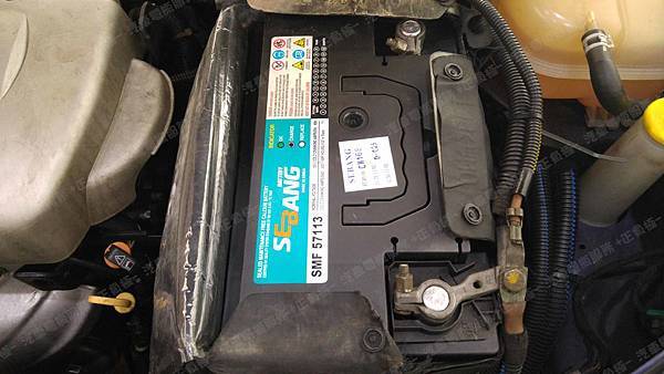 【台北】OPEL歐寶 ASTRA ELITE 1.8 2001年 汽車電瓶 原車 台製YUASA湯淺 56638-CMF 66AH 590A 更換 韓製SEBANG世邦 57113 71AH 640A