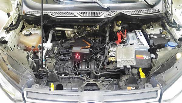 【台北】FORD福特 ECOSPORT 1.5 2014年 汽車電瓶 原廠 Motorcraft 加水式 43AH 390A 更換 德國VARTA華達 德國廠 銀合金 D21 61AH 600A(EN)