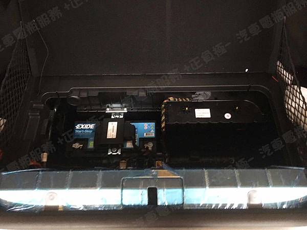 【台北】PORSCHE保時捷 Panamera S 970型 MK1一代 2011年 汽車電瓶 原廠 MOLL莫爾 AGM 92AH 850A(EN) 更換 法製EXIDE埃克塞德 AGM EK950 95AH 850A(EN)