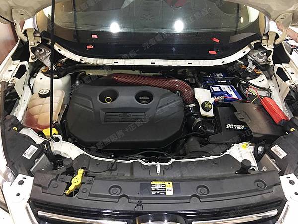 【台北】FORD福特 KUGA 2.0 ECOBOOST AWD 2015年 汽車電瓶 原廠 台製FoMoCo湯淺代工 60AH 590A 更換 德製VARTA華達 EFB E46 75AH 730A(EN)