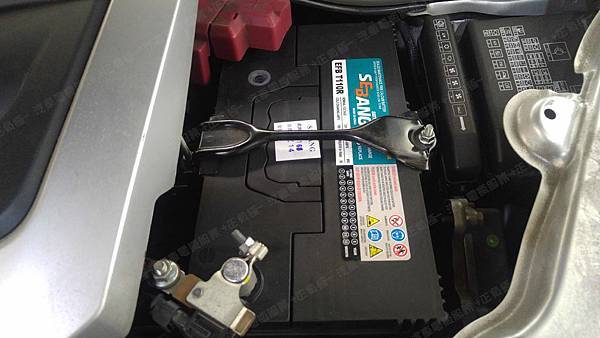 【台北】LUXGEN納智捷 U7 TURBO ECO HYPER 2015年 汽車電瓶 原廠 台製YUASA湯淺 EIS S-85R 加水式 68AH 600A 更換 韓製SEBANG世邦 EFB T110R 95AH 900A