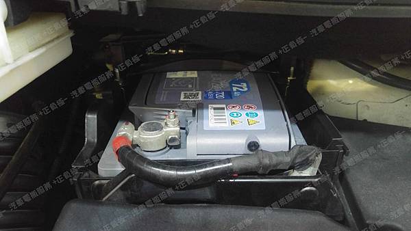 【台北】FORD福特 KUGA 1.6 ECOBOOST 2013年 汽車電瓶 原廠 台製FoMoCo湯淺代工 60AH 590A 更換 法製EXIDE埃克塞德 碳合金 EA722 72AH 720A(EN)