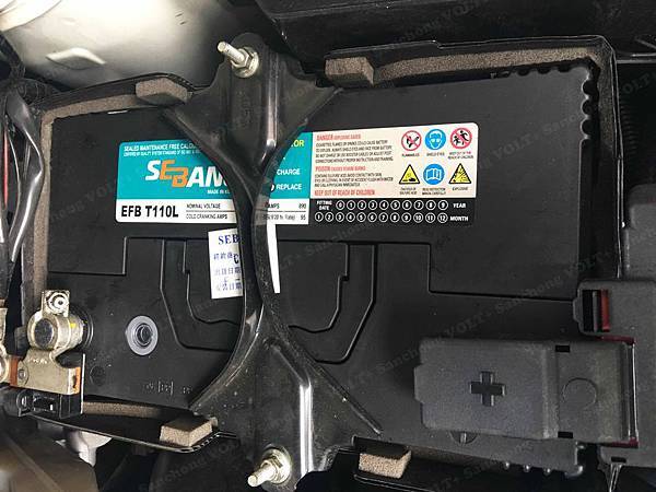 【台北】MAZDA馬自達 CX-5 2.2 Skyactiv-D 柴油版 2016年 汽車電瓶 原廠 日製GS YUASA EFB T110 80AH 782A 更換 韓製SEBANG世邦 EFB T110L 95AH 900A 【到府安裝】