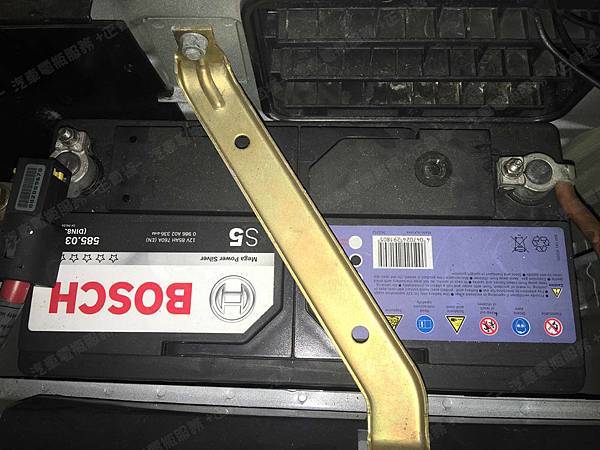 【台北】BMW寶馬 5-Series Sedan 530i E39 2001年 汽車電瓶 原車 BOSCH博世 S5 DIN85 85AH 760A(EN) 更換 德國VARTA華達 德國廠 銀合金 H3 100AH 830A(EN)