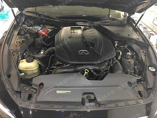 【台北】INFINITI英菲尼迪 Q50 2.0t 2015年 汽車電瓶 原車 日製Panasonic國際 S-95 70AH 604A 更換 韓製SEBANG世邦 EFB S95L 70AH 700A