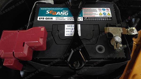 【台北】LUXGEN納智捷 U6 Turbo 2015年 汽車電瓶 原廠 台製YUASA湯淺 55D23R-CMF 60AH 400A 更換 韓製SEBANG世邦 EFB Q85R 65AH 700A