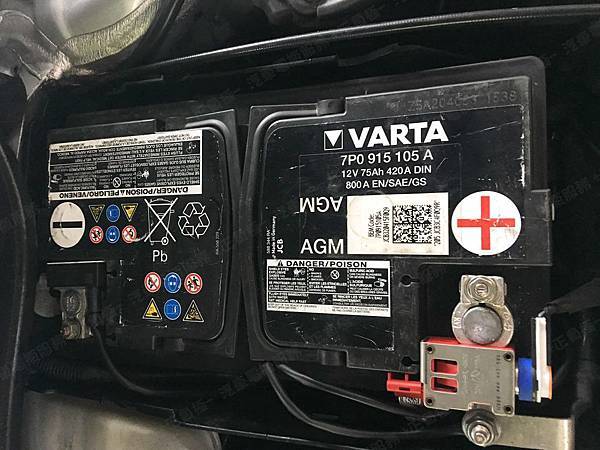 【台北】MERCEDES BENZ賓士 CLA-Class CLA250 C117 2014年 汽車電瓶 原車 德製VARTA華達 AGM 75AH 800A(EN) 更換 德國VARTA華達 德國廠 AGM F21 80AH 800A(EN)