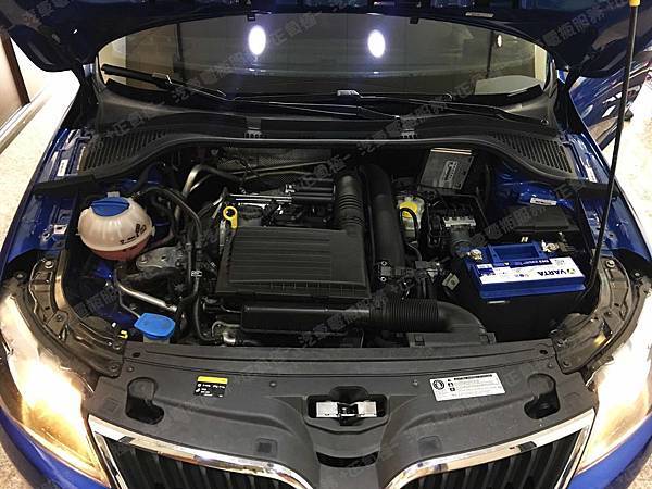 【台北】SKODA斯柯達 Rapid Spaceback 1.4 TSI Style 2016年 汽車電瓶 原廠 MOLL莫爾 EFB 59AH 640A(EN) 更換 德國VARTA華達 德國廠 EFB D53 60AH 560A(EN)