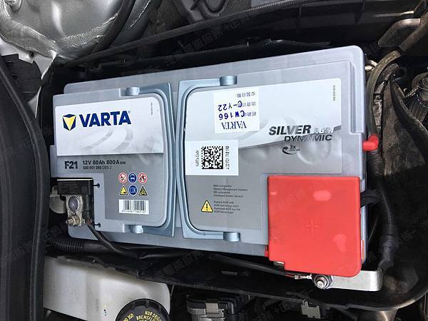 【台北】MERCEDES BENZ賓士 A-Class A180 W176 2014年 汽車電瓶 原廠 德製VARTA華達 AGM 80AH 800A(EN) 更換 德國VARTA華達 德國廠 AGM F21 80AH 800A(EN) 【到府安裝】
