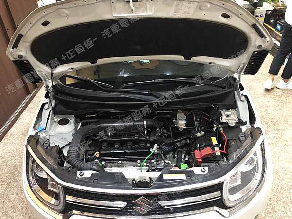 【台北】SUZUKI鈴木 IGNIS 1.2 GLX 2019年 原廠電瓶 日製GS YUASA 46B24L 加水式 45AH 325A 更換 汽車電池 德國VARTA華達 EFB N55L/80B24L 55AH 500A IMG_5120