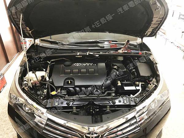 【台北】TOYOTA豐田 COROLLA ALTIS 2014年 原廠電瓶 台製YUASA湯淺 46B24L(S)-CMF 45AH 295A 更換 汽車電池 台灣 鐵力能源 磷酸鋰鐵電池 EFB LT-B0014LS / 70B24LS 500CCA IMG_0310