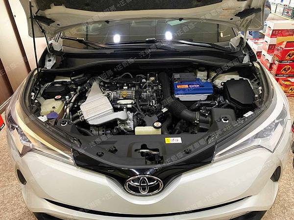 【台北】TOYOTA豐田 C-HR 1.2 Turbo 2017年 原廠電瓶 HOTAI 韓製 LN2 62AH 570A 更換 汽車電池 德國MOLL莫爾 EFB 82070 70AH 760A(EN) IMG_0597