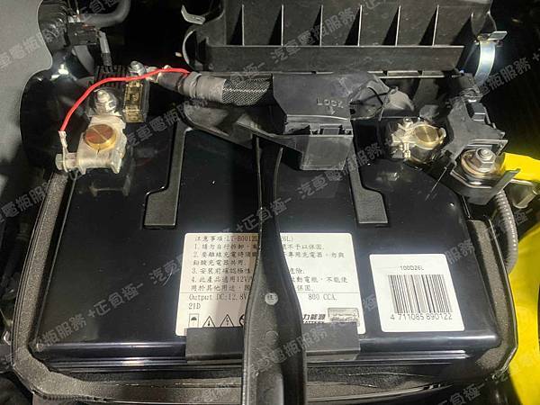 【台北】TOYOTA豐田 Alphard Executive Lounge 3.5 2020年 原廠電瓶 EFB S-95 D26(JIS) 70AH 604A 更換 汽車電池 台灣 鐵力能源 磷酸鋰鐵電池 EFB LT-B0012L / 100D26L 800CCA IMG_1987