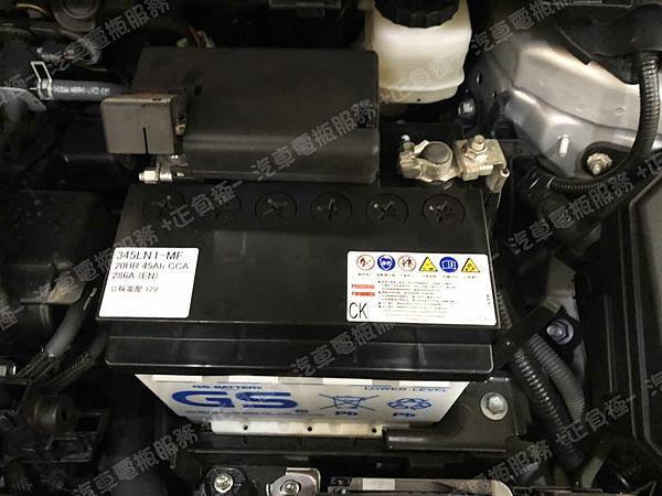 【台北】TOYOTA豐田 NEW COROLLA ALTIS MK12十二代 2019年 原廠電瓶 台製GS統力 345LN1-MF 45AH 286A(EN) 更換 汽車電池 德國VARTA華達 德國廠 銀合金 B18 44AH 440A(EN) IMG_2313